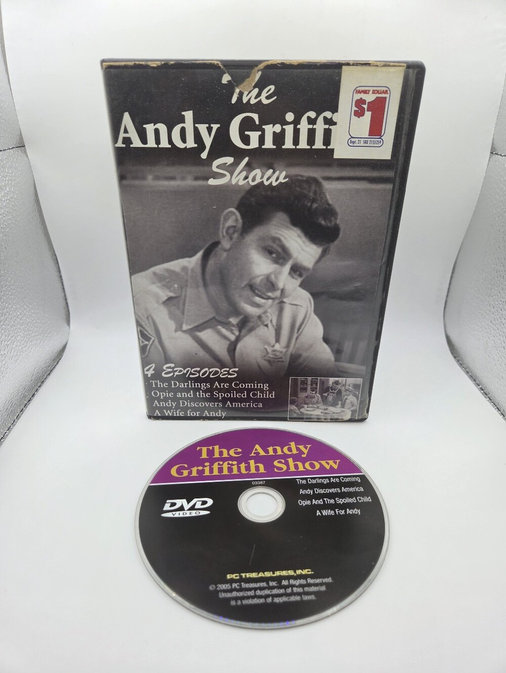 The Andy Griffin Show 4 Ep (DVD, 105 Mins, Family Dollar)